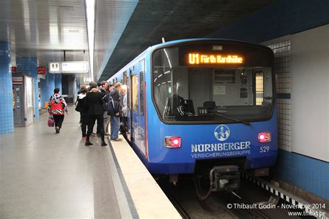 Adtranz Siemens Dt N Sur La Ligne U Vgn Nuremberg N Rnberg