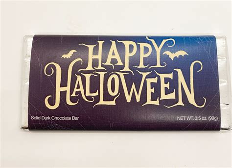 Milk Chocolate & Dark Chocolate Halloween Chocolate Bar | Asher's ...