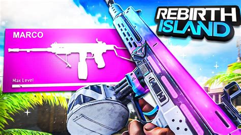 The BEST MARCO 5 SMG CLASS SETUP On Rebirth Island Warzone YouTube