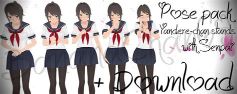 Yan Sim Pose Download on MikuMikuYandere - DeviantArt