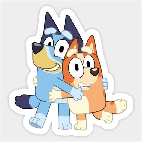 Pin By Liz Kurumu On Bluey Birthday Stickers Cute Stickers 2nd