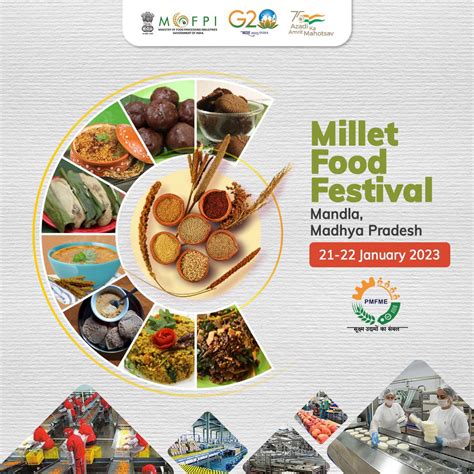 Food Processing Min On Twitter Millet Food Festival Is Being