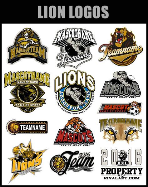 Lion Sports Logo - LogoDix