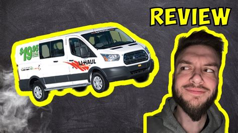 U Haul Compact Cargo Van Review Youtube