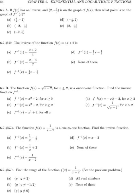 Composite Function Worksheet Answer Key Function Worksheets