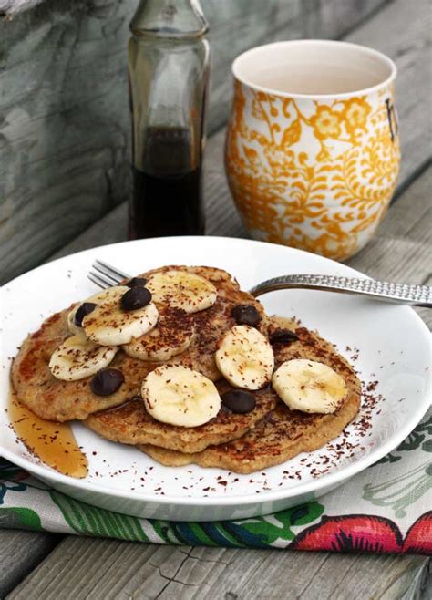 Banana Oat Pancakes Recipe Cheap Recipe Blog