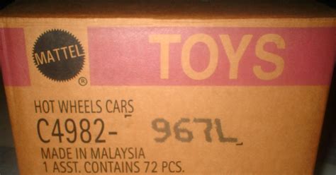 Zehobby Mattel Hot Wheels Carton Set