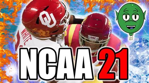 USC Vs OU Full Presentation Gameplay Madden 21 Mod College Football