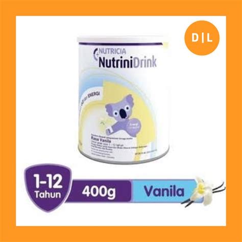 Jual NUTRINIDRINK POWDER 400gr NUTRINI DRINK SUSU MAKANAN 400 Gr