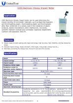 IZOD Testing Pendulum Impact Tester XJU Series Beijing United Test