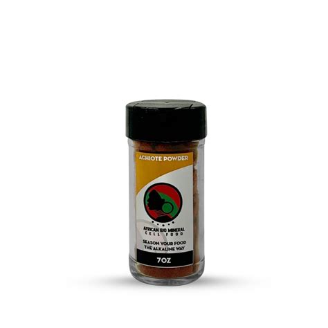 Organic Achiote Powder – African Bio Mineral Cell Food