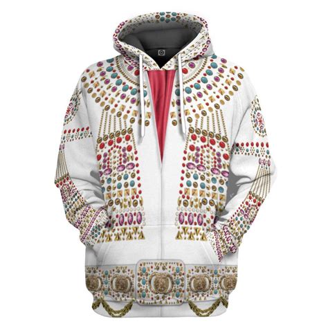 Egyptian Elvis Presley Jumpsuit Costume Hoodie Sweatshirt T Shirt Sweatpants Tracksuit