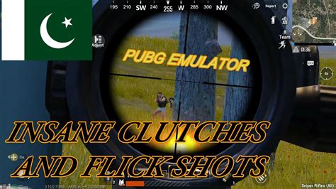 INSANE CLUTCHES AND FLICK SHOTS PUBG Emulator 2020 YouTube