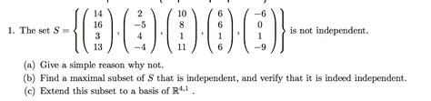 linear algebra - A question about linearly independent vectors ...