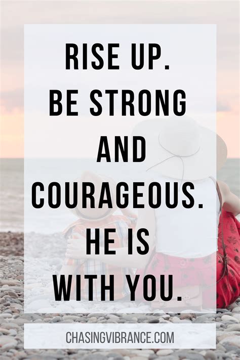 Be Strong And Courageous Quotes - ShortQuotes.cc