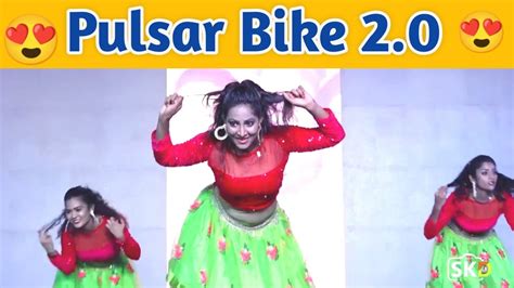 Pulsar Bike Song By Actress Jhansi Sridevidramacompany Mani Events