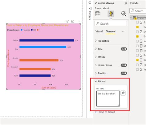 Power Bi Format Clustered Bar Chart Geeksforgeeks