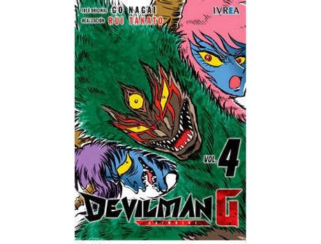 Livro Devilman G De Go Nagai Rui Takato Espanhol Worten Pt