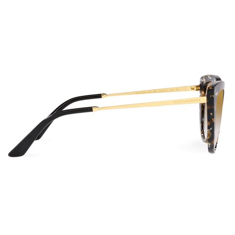 Dolce And Gabbana Sicilian Taste Sunglasses Gold Black Dolce