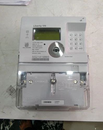 Secure 5 A Liberty 170 Single Phase Prepaid Meter At Rs 7000 Piece