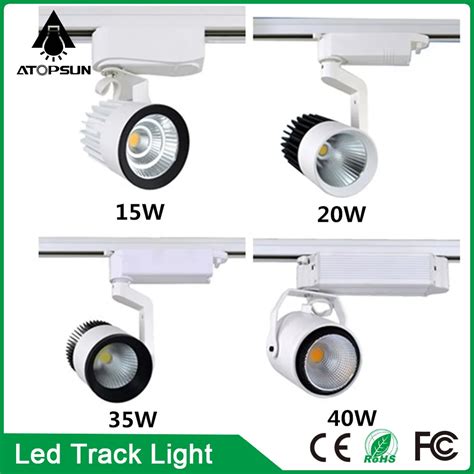 6PCS LED COB Track Light 15W 20W 35W 40W Ceiling Rail Lights Spotlight