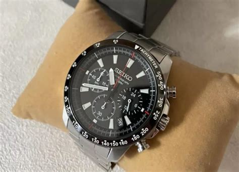 Seiko Chronograph SSB031, Men's Fashion, Watches & Accessories, Watches ...