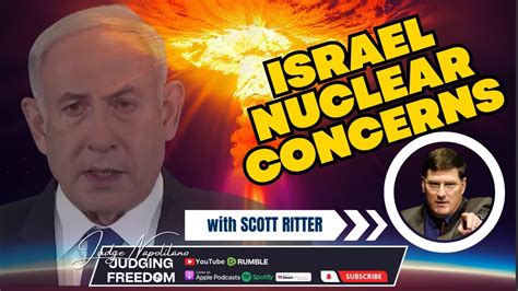 Scott Ritter Israel Threatens Nuclear War Youtube