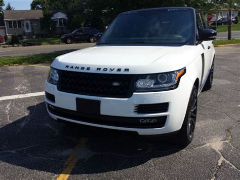 2015 Range Rover Supercharged Black Limited Edition