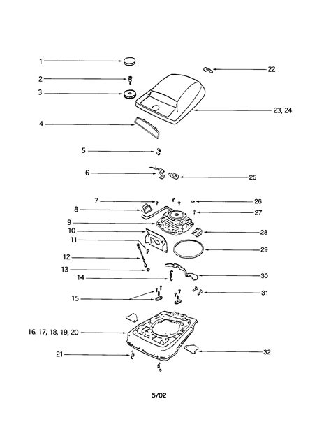 Sanitaire Vacuum Parts Diagram Wiring Diagram Pictures