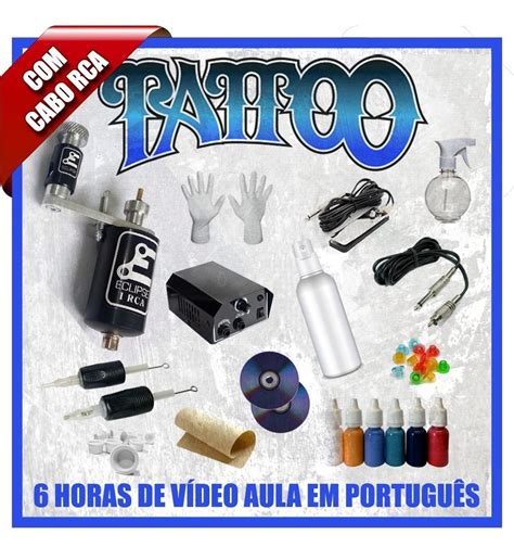 Kit Tatuagem Tattoo C M Quina Rotativa Eclipse Rca Igual X R