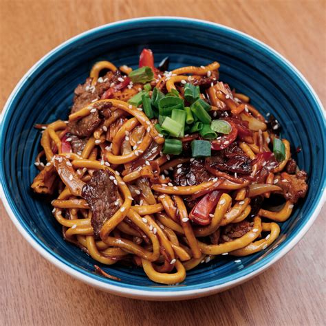 Лапша-wok с говядиной