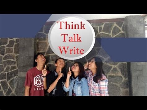 Model Pembelajaran TTW Think Talk Write YouTube