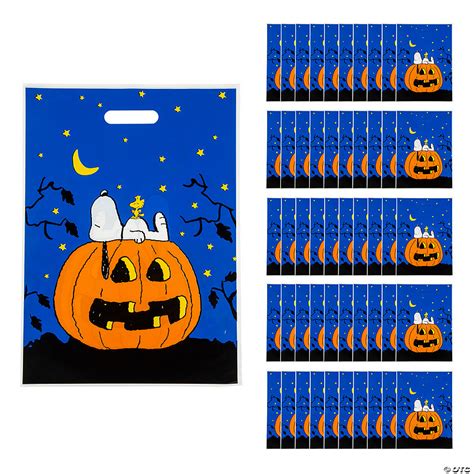 Peanuts® Halloween Trick Or Treat Goody Bags Oriental Trading