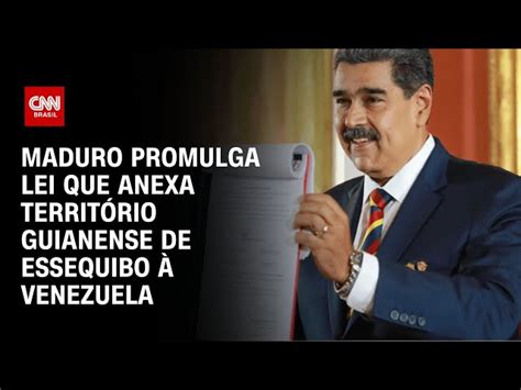 Maduro Promulga Lei Que Anexa Território Guianense De Essequibo à