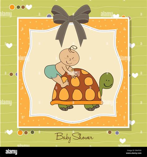 funny baby boy announcement card Stock Vector Image & Art - Alamy