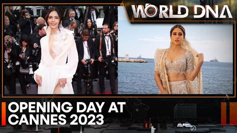 Cannes 2023 Sara Ali Khan Esha Gupta Make Stunning Debut At Cannes