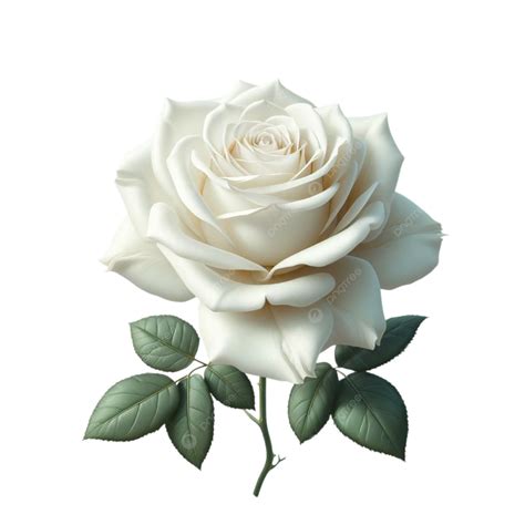 A Single White Rose Flower White Rose Single White Rose Rose Flower