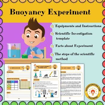 Buoyancy Experiment | Scientific Method | Science Fair Project STEM