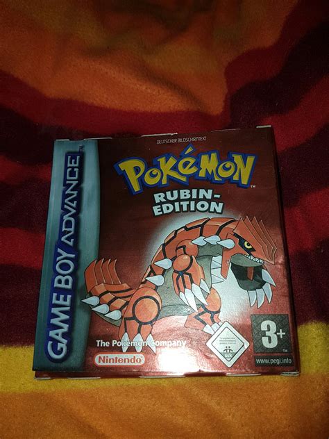 Pokemon Rubin Edition Verpackung In Kleinkarlbach F R Zum