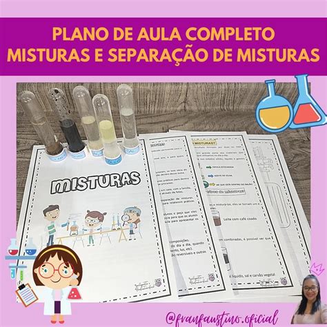 MISTURAS PLANO DE AULA 4º ANO Fran Faustino Hotmart