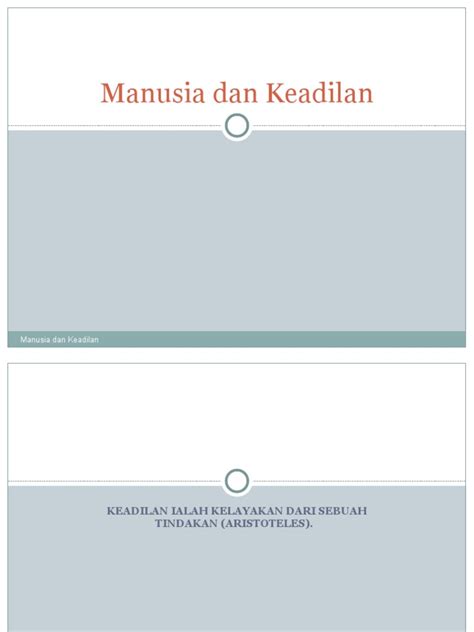 Pertemuan 10 Manusia Dan Keadilan Pdf