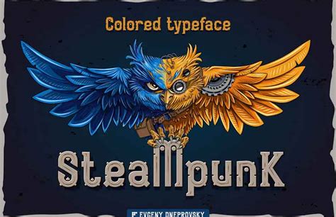 Steampunk Font - Dfonts