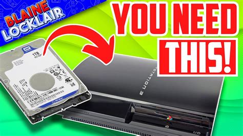 PS3 Fat Hard Drive Upgrade 1TB Slim Super Slim Guide YouTube