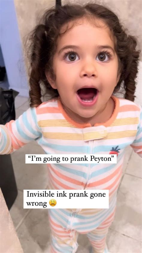 Prank gone wrong 😭 #prank #invisibleink #cute | Cute funny baby videos ...