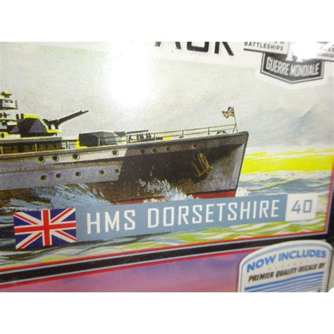 Lindberg Models Pack Hms King George V And Hms Dorsetshire Plastic