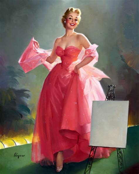 The American Pin Up Gil Elvgren Miss Sylvania Sylvania