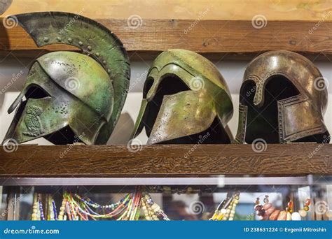 Ancient Roman Helmet stock photo. Image of civilization - 238631224