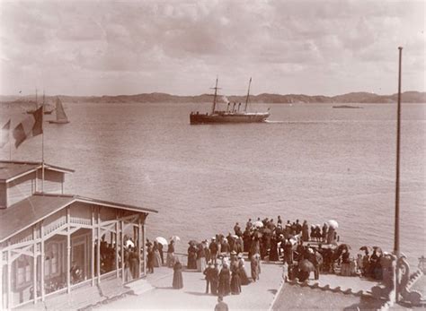 Lysekil Sweden Royal Steamer Drott On Its Way To Lyseki Flickr