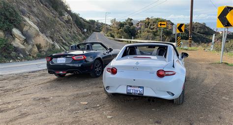 2019 Mazda Mx 5 Miata Vs 2018 Fiat 124 Spider Abarth Battle Of The