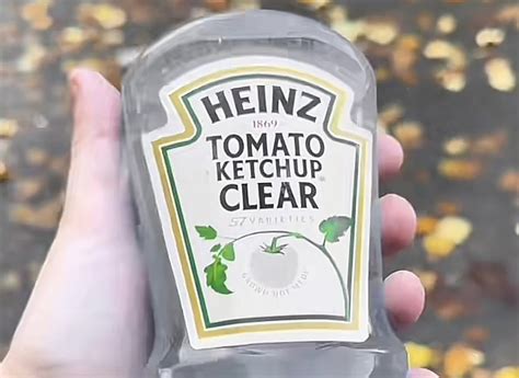 Is Clear Ketchup Real Or Fake The Truth About The Heinz Tomato Ketchup